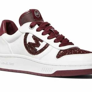 Women's Michael Kors Gertie Lace-Up
Sneakers Dark Berry
